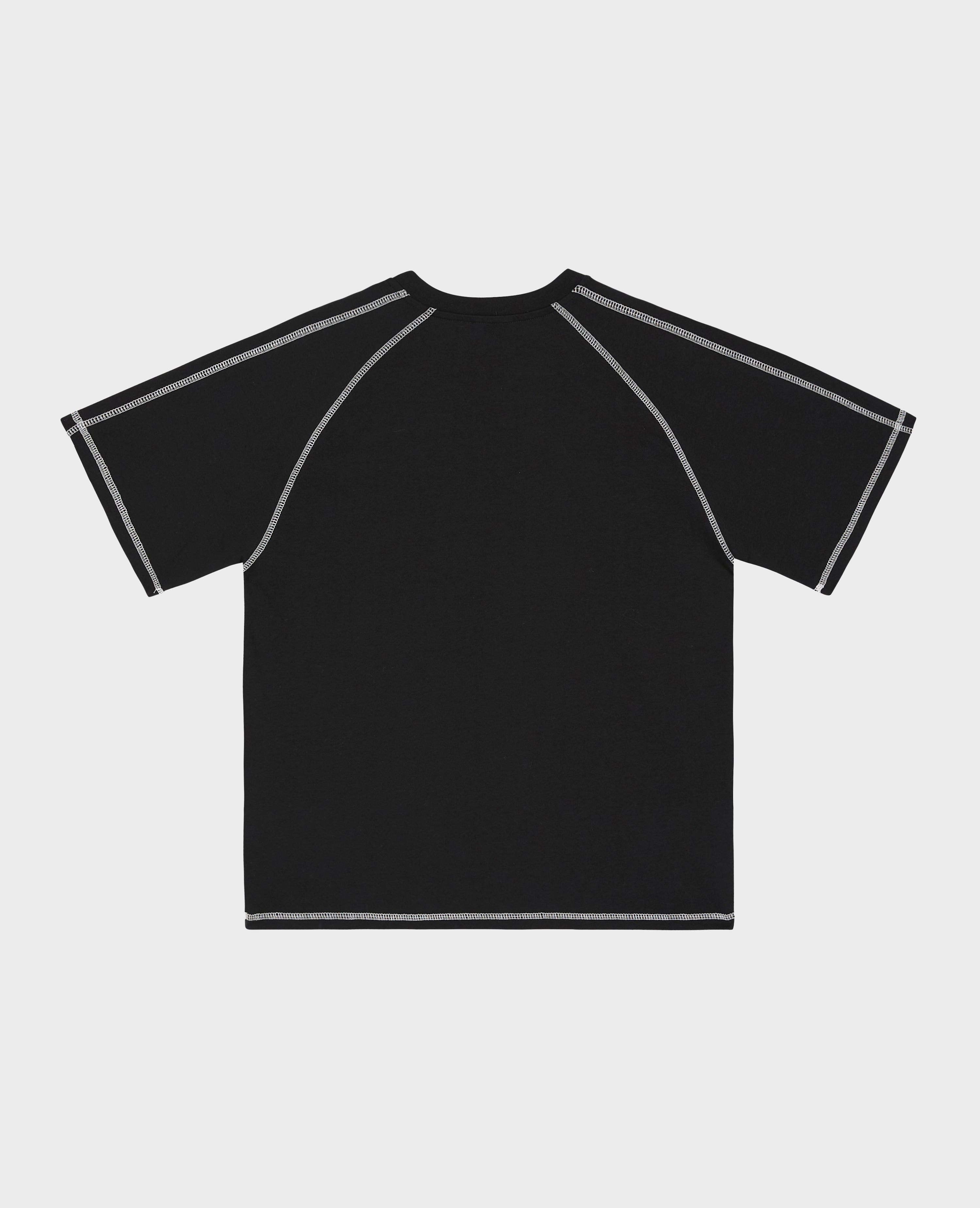 BLACK 6STARS TECH TEE