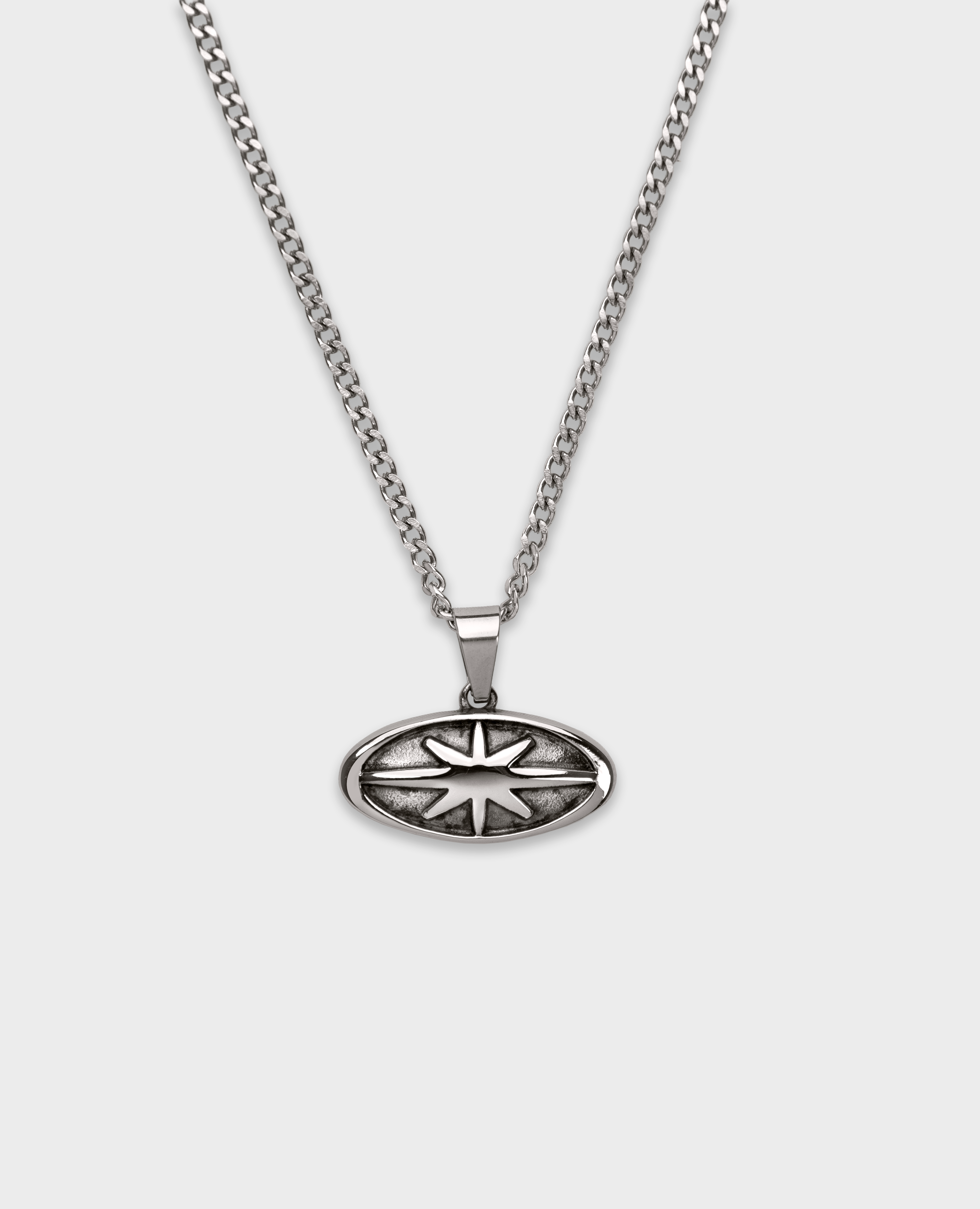 BLACK GLOBE NECKLACE