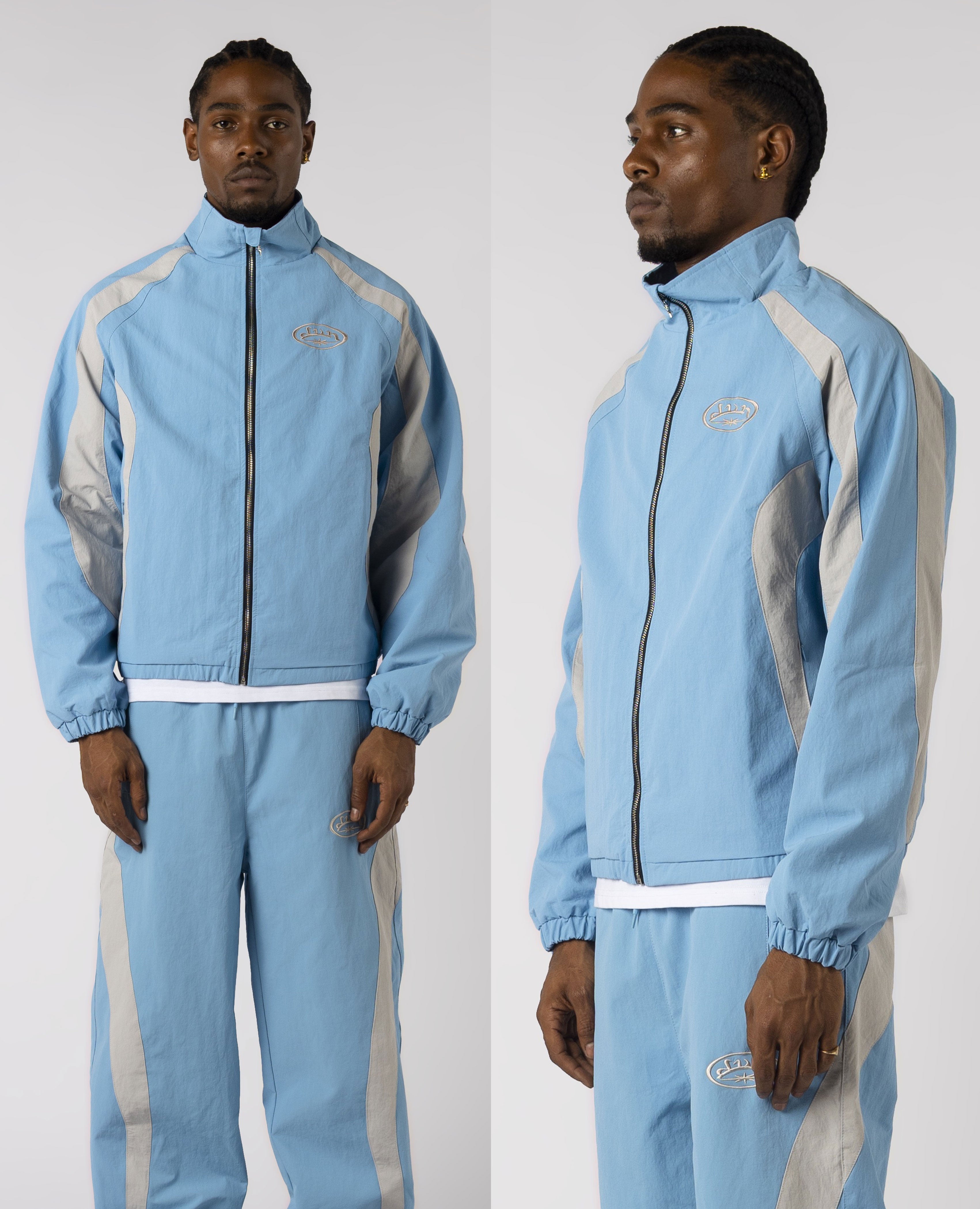 BLUE FUTURA1 TRACKSUIT JACKET
