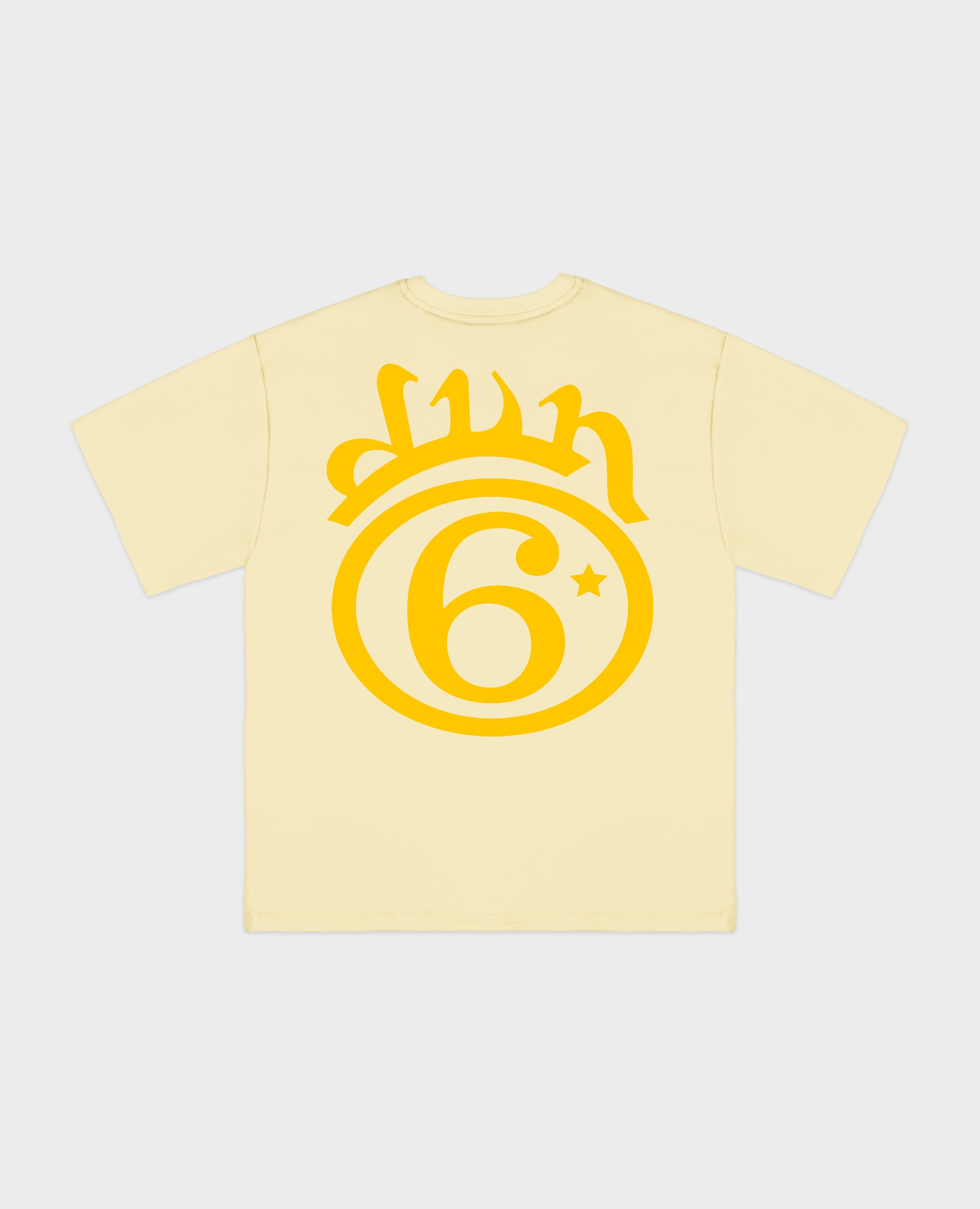 6STARS YELLOW T-SHIRT