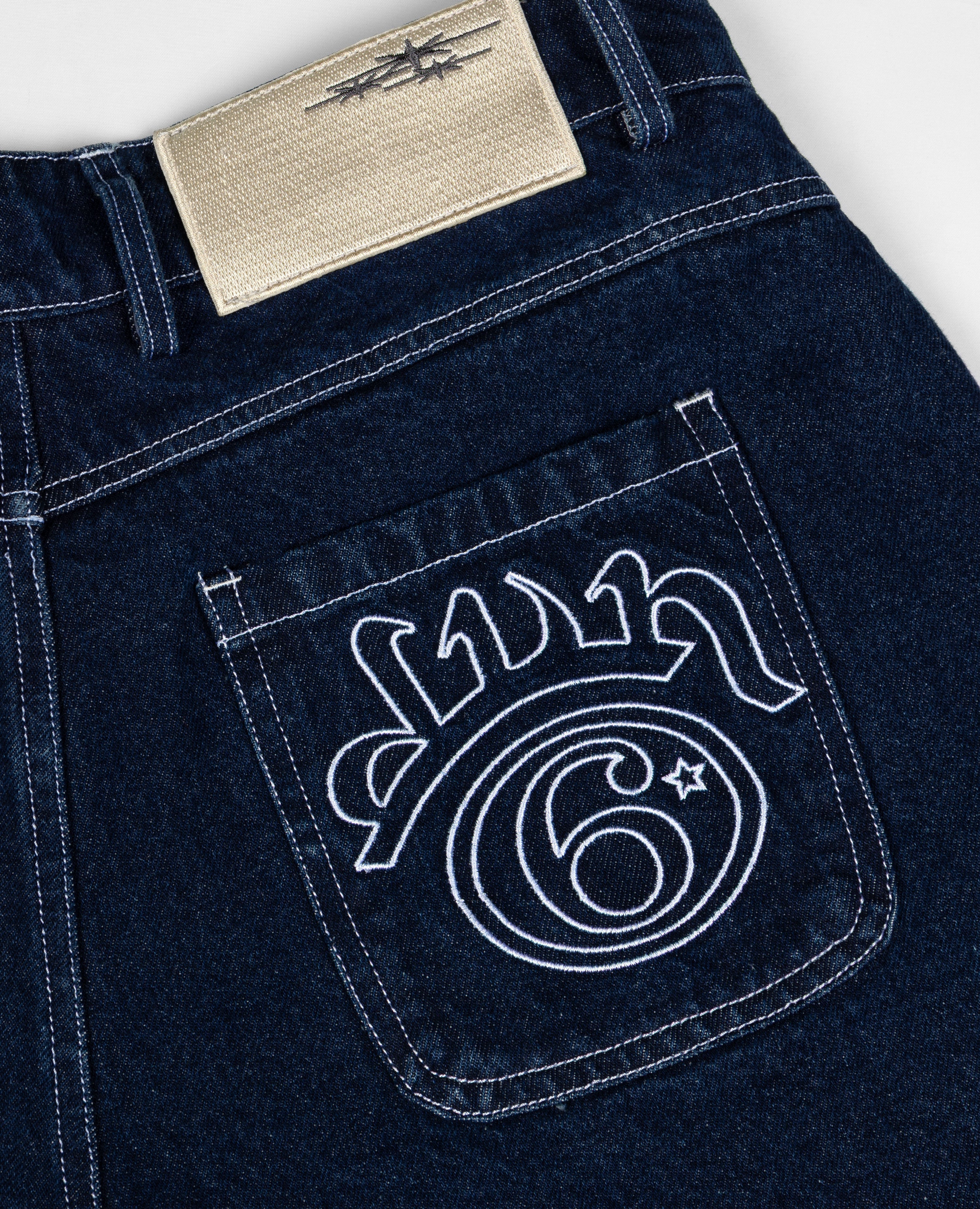 BLUE SIX DENIM JORTS