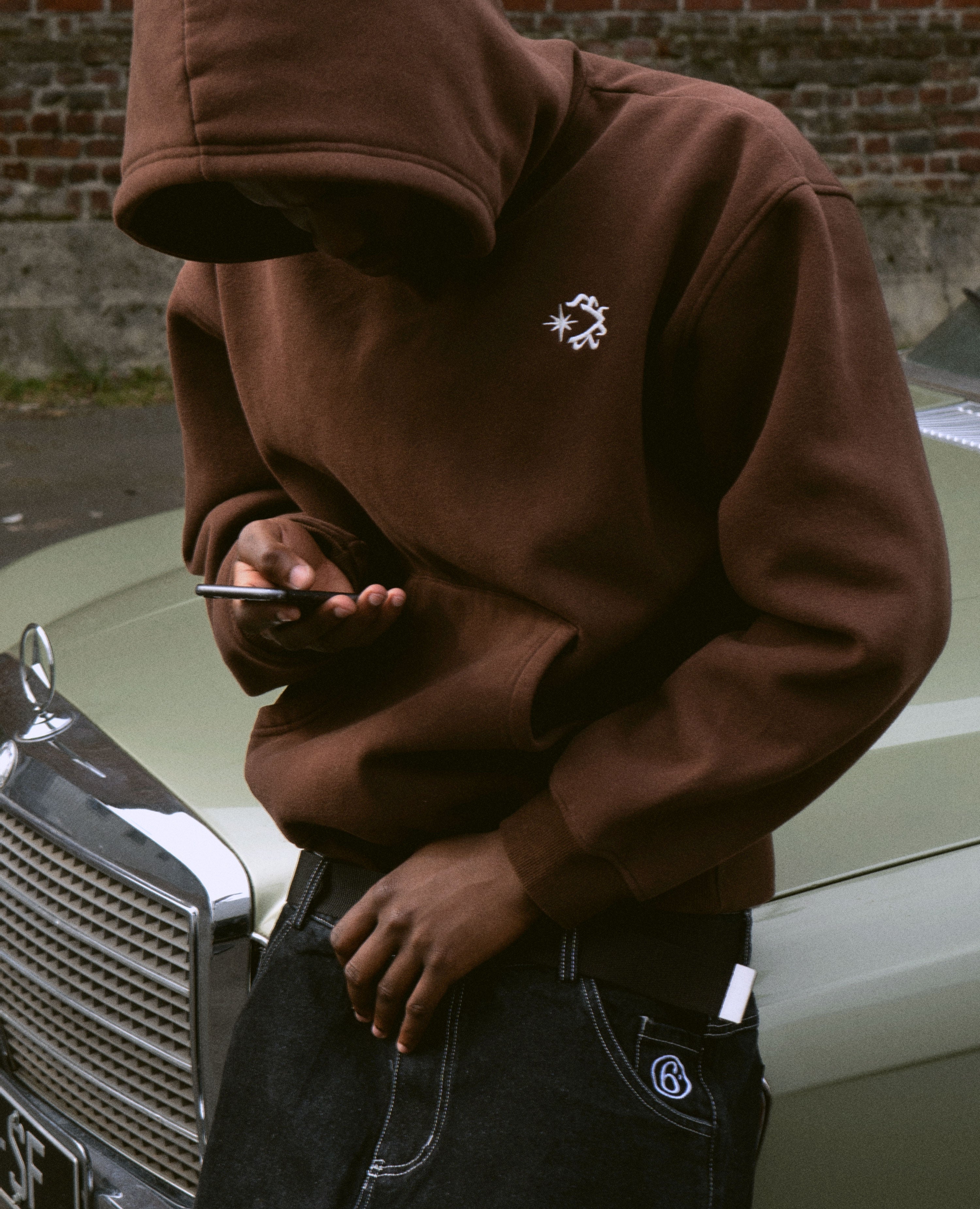 BROWN TORO HOODIE