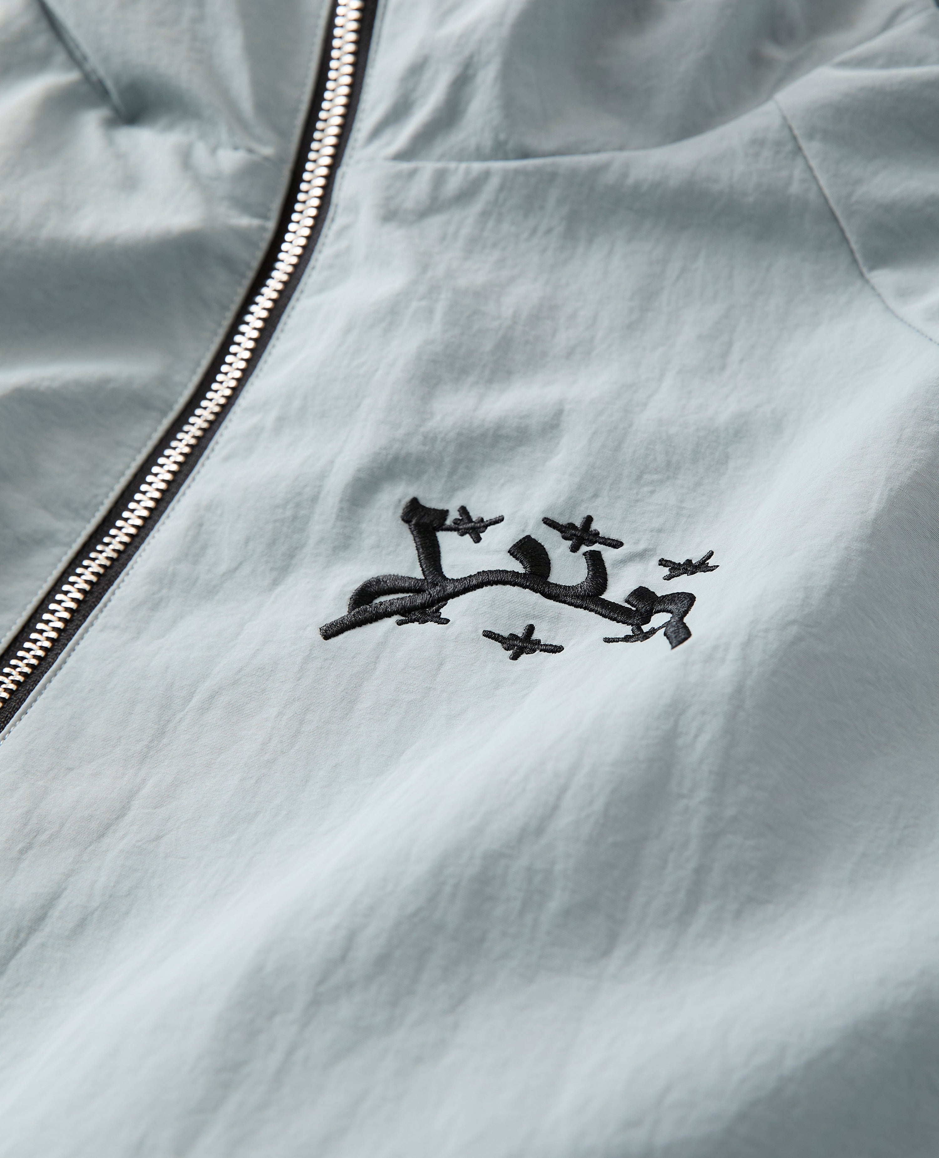 BLUE WINDBREAKER JACKET