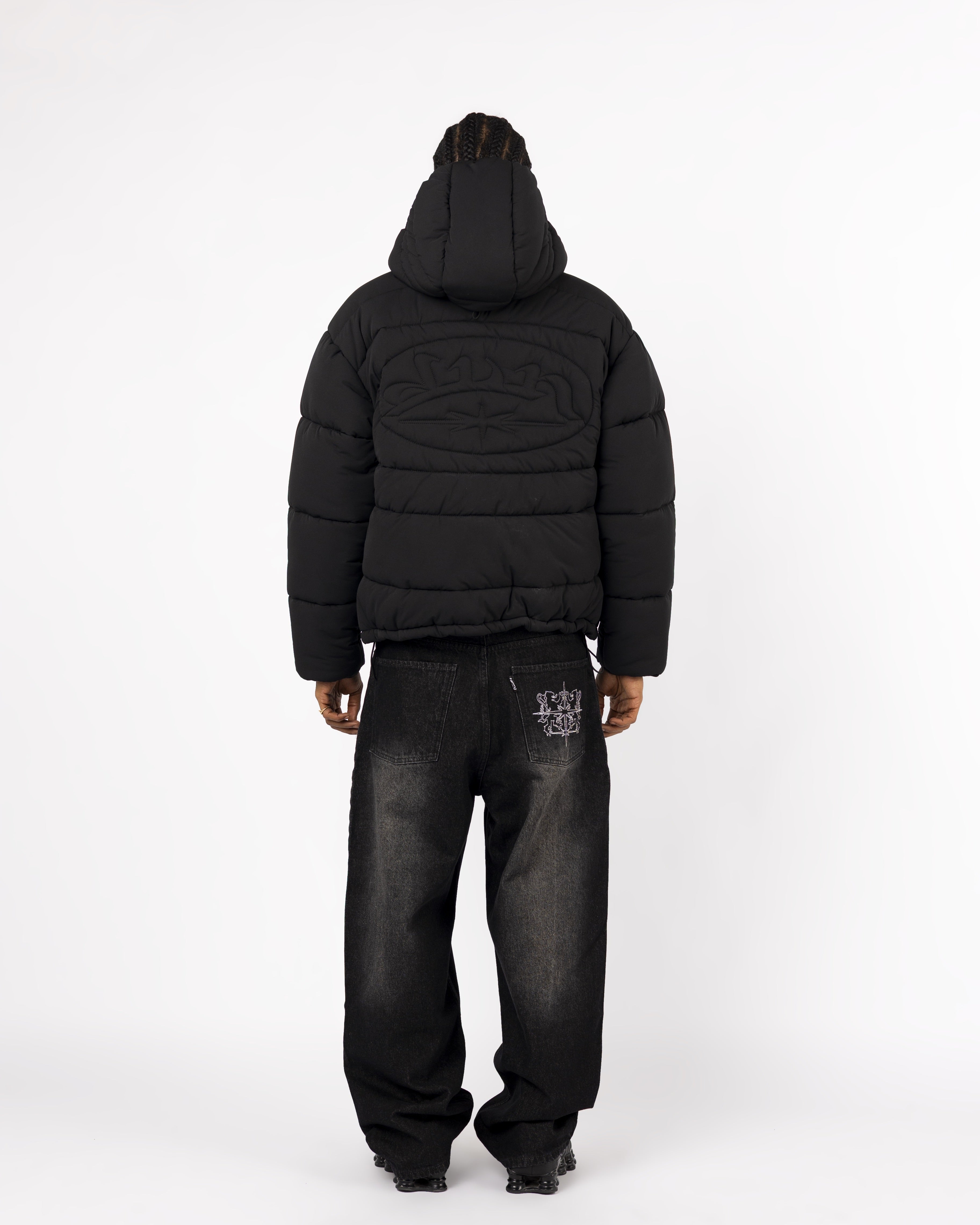 BLACK PUFFER JACKET