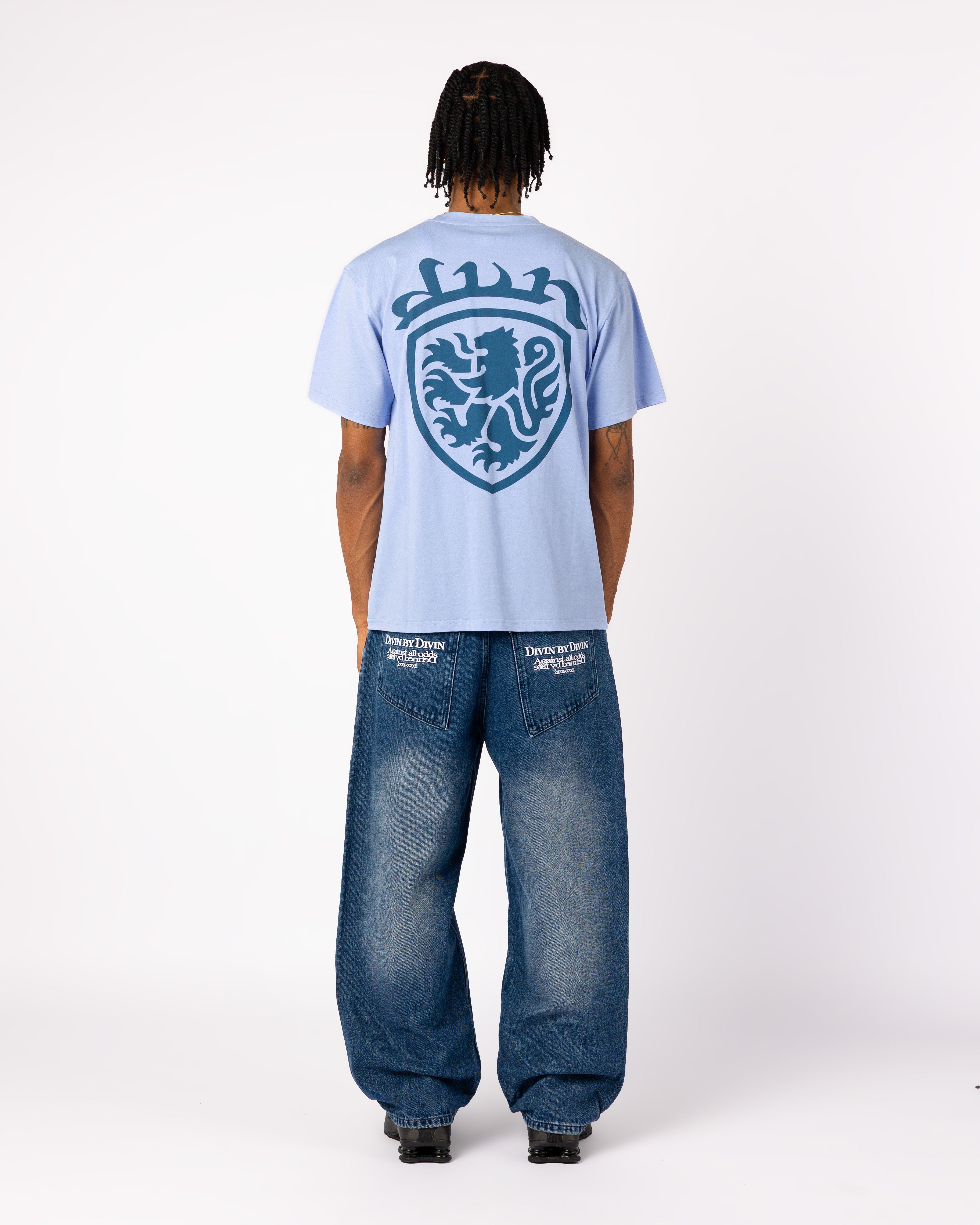 BLUE COAT-OF-ARMS T-SHIRT