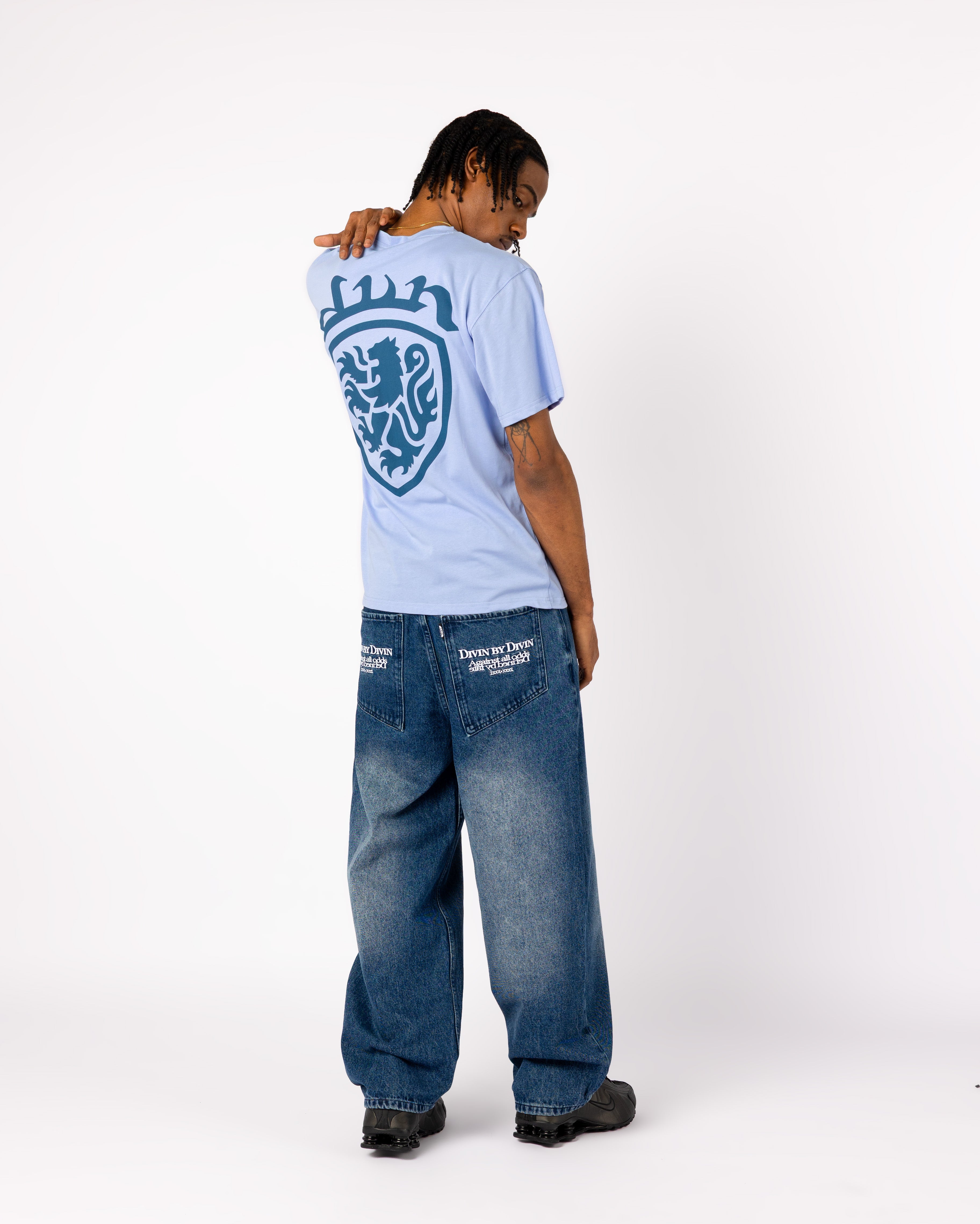 BLUE COAT-OF-ARMS T-SHIRT