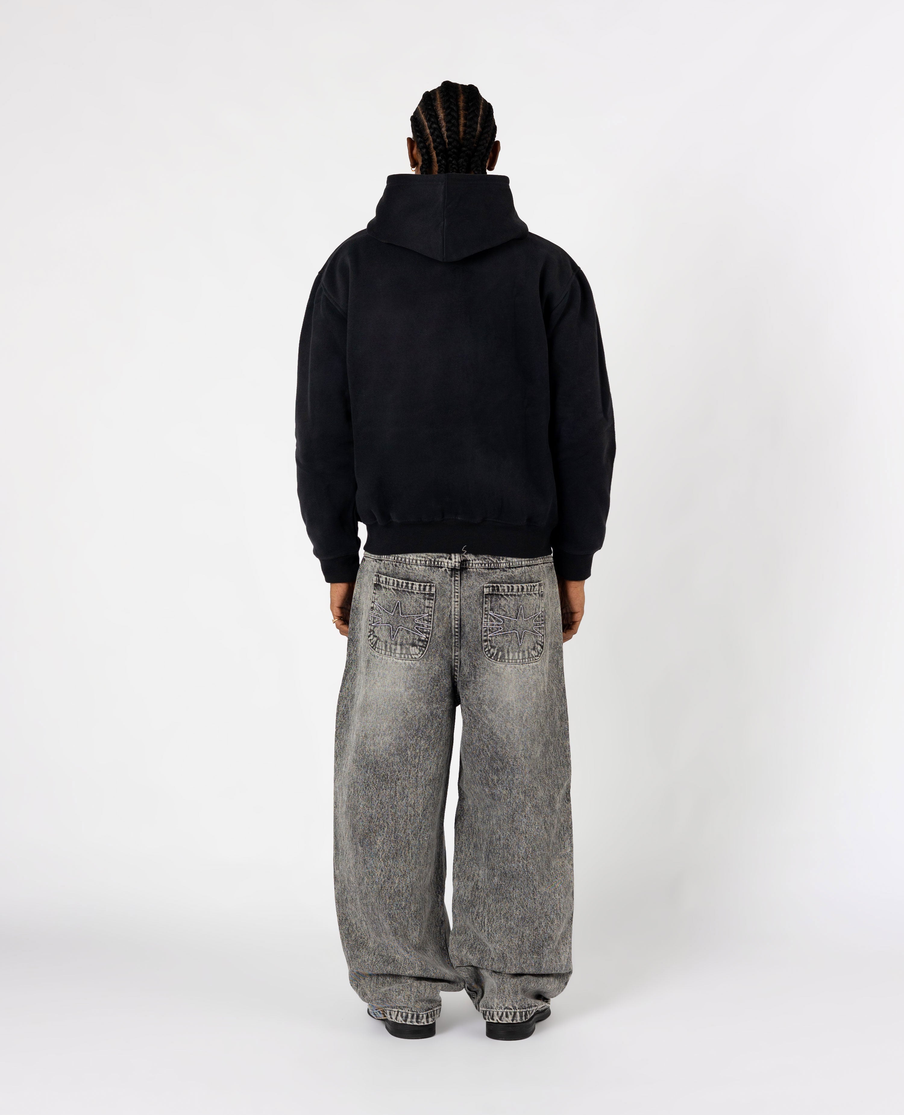 BLACK MARKER HOODIES