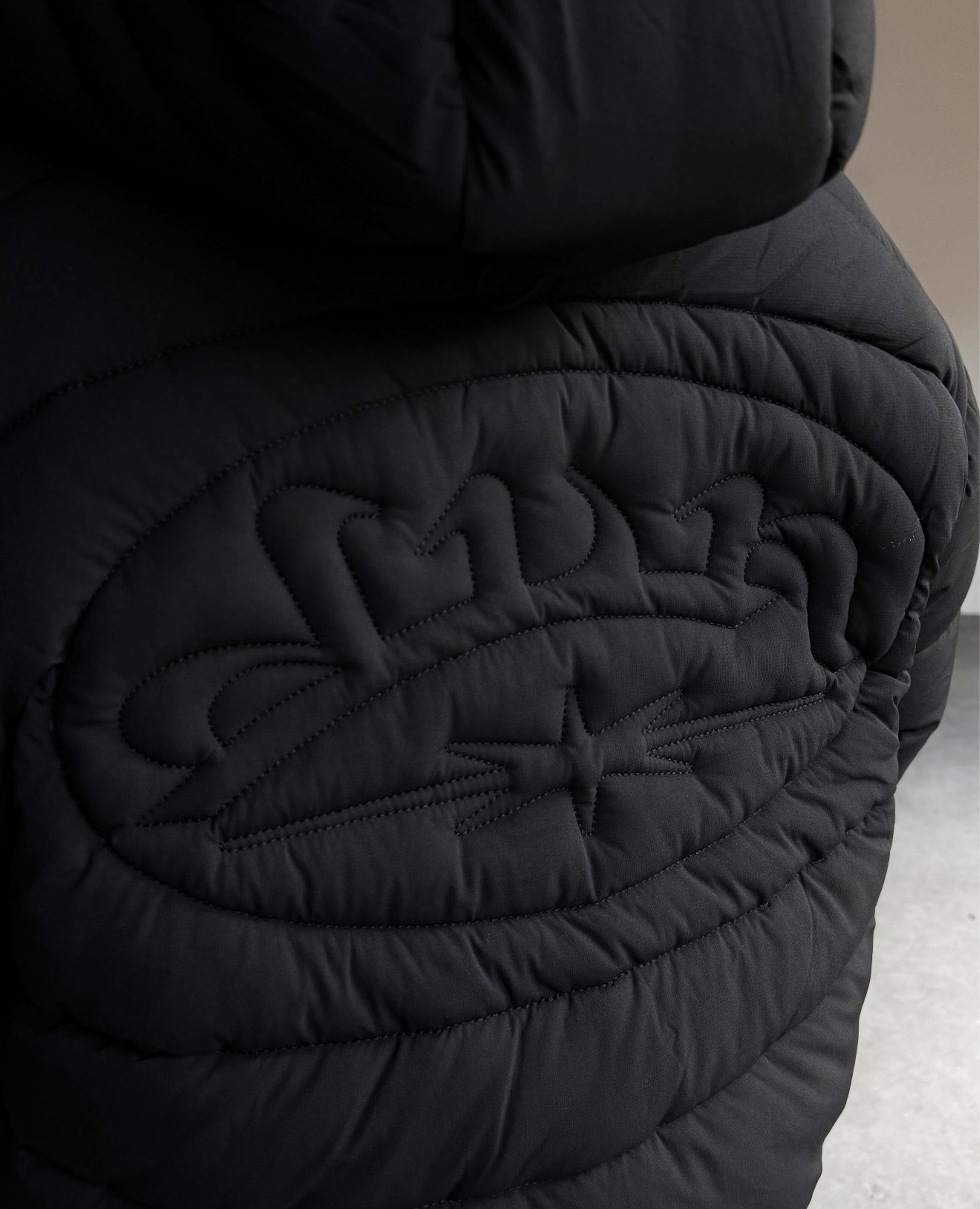 BLACK PUFFER JACKET