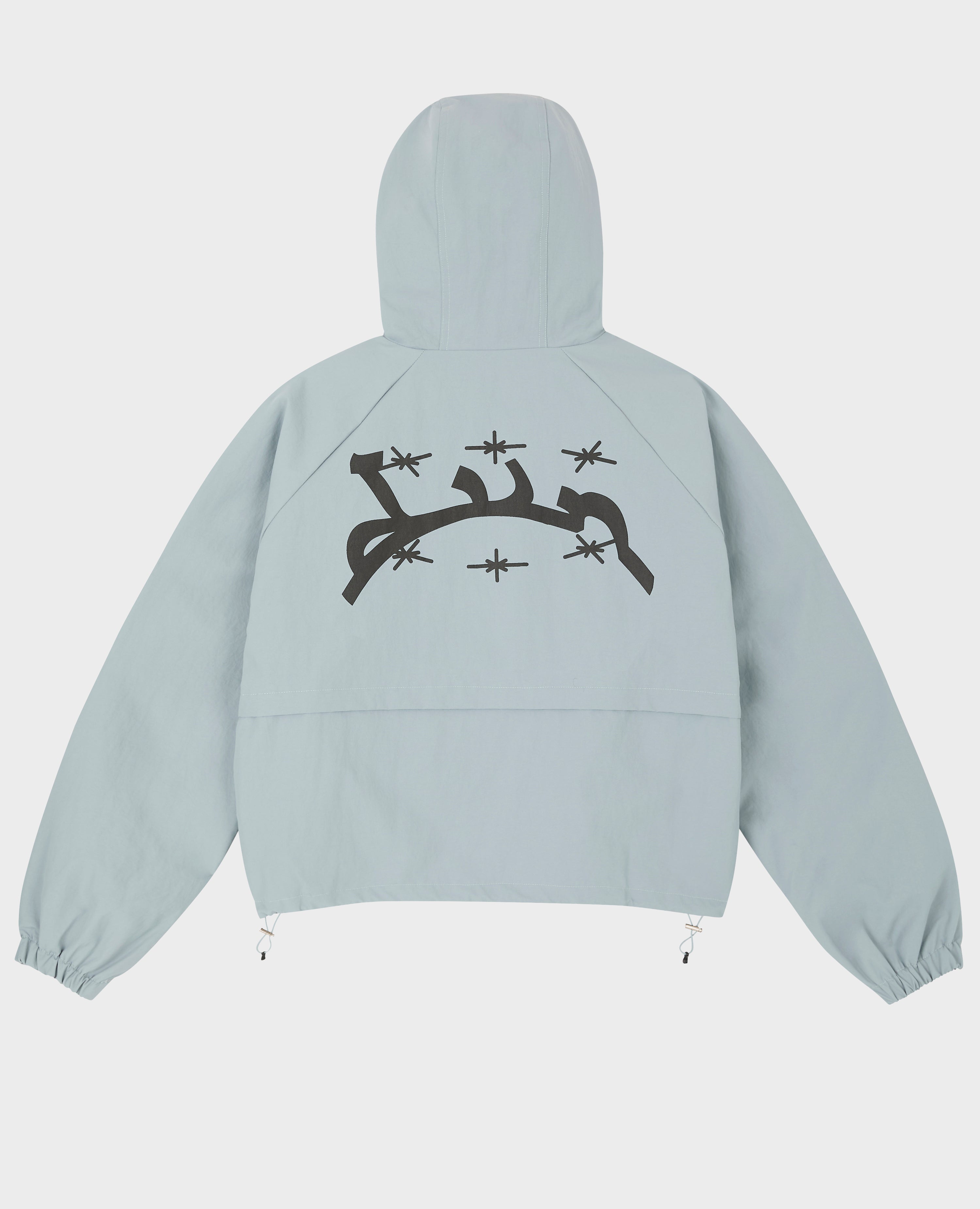 BLUE WINDBREAKER JACKET