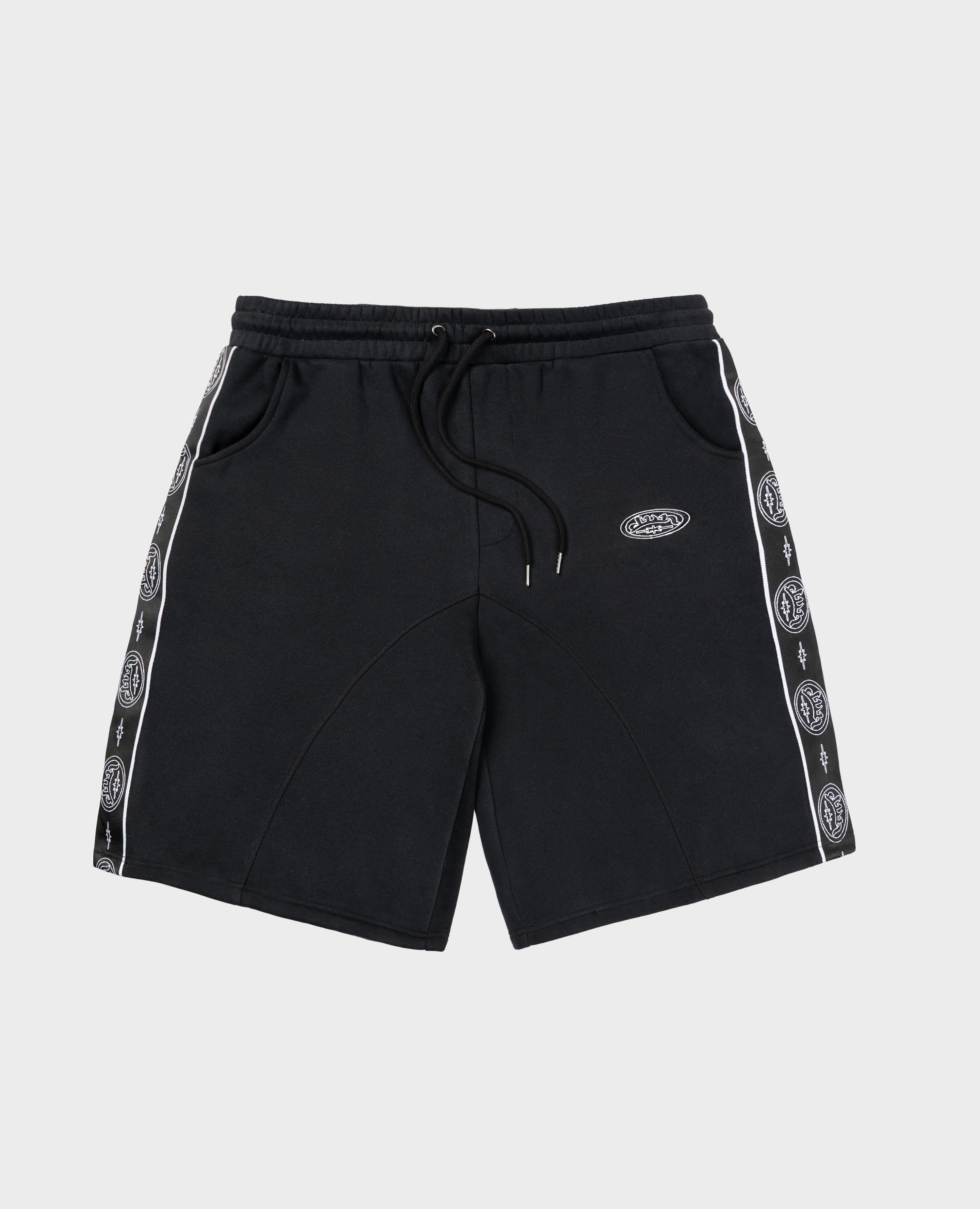 BLACK SPORT STRIPE SHORT