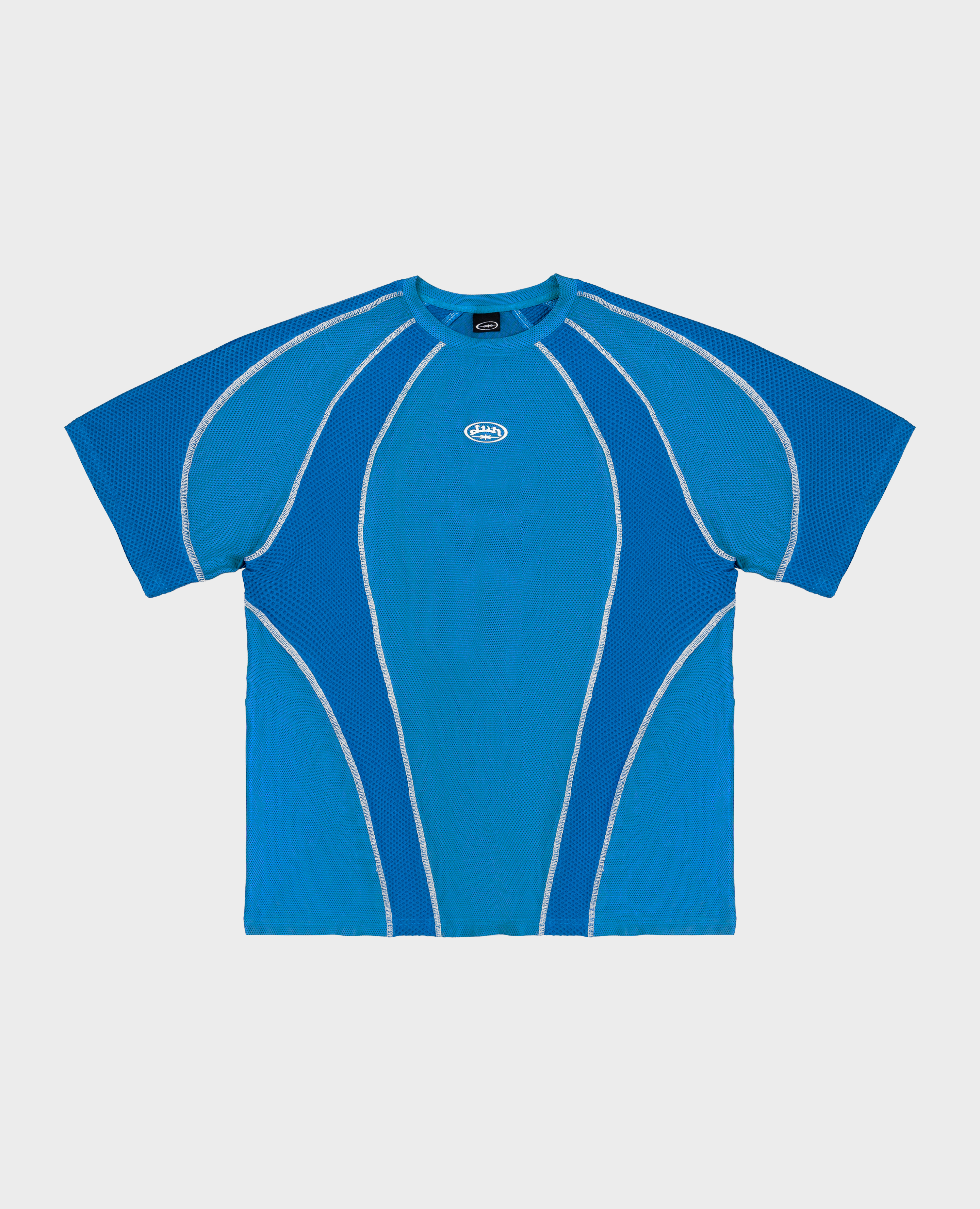 BLUE TECH LINES T-SHIRT