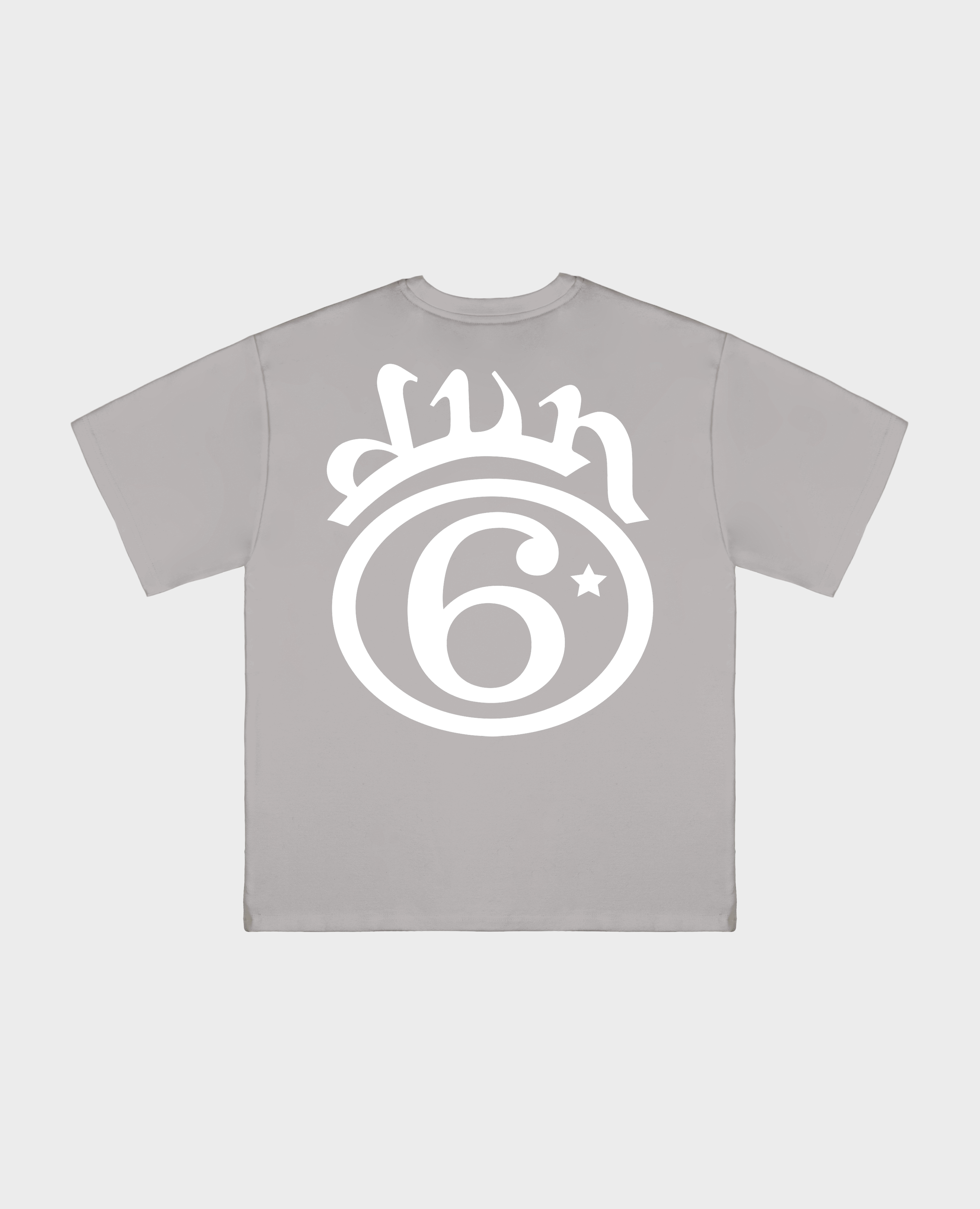 6STARS GREY T-SHIRT