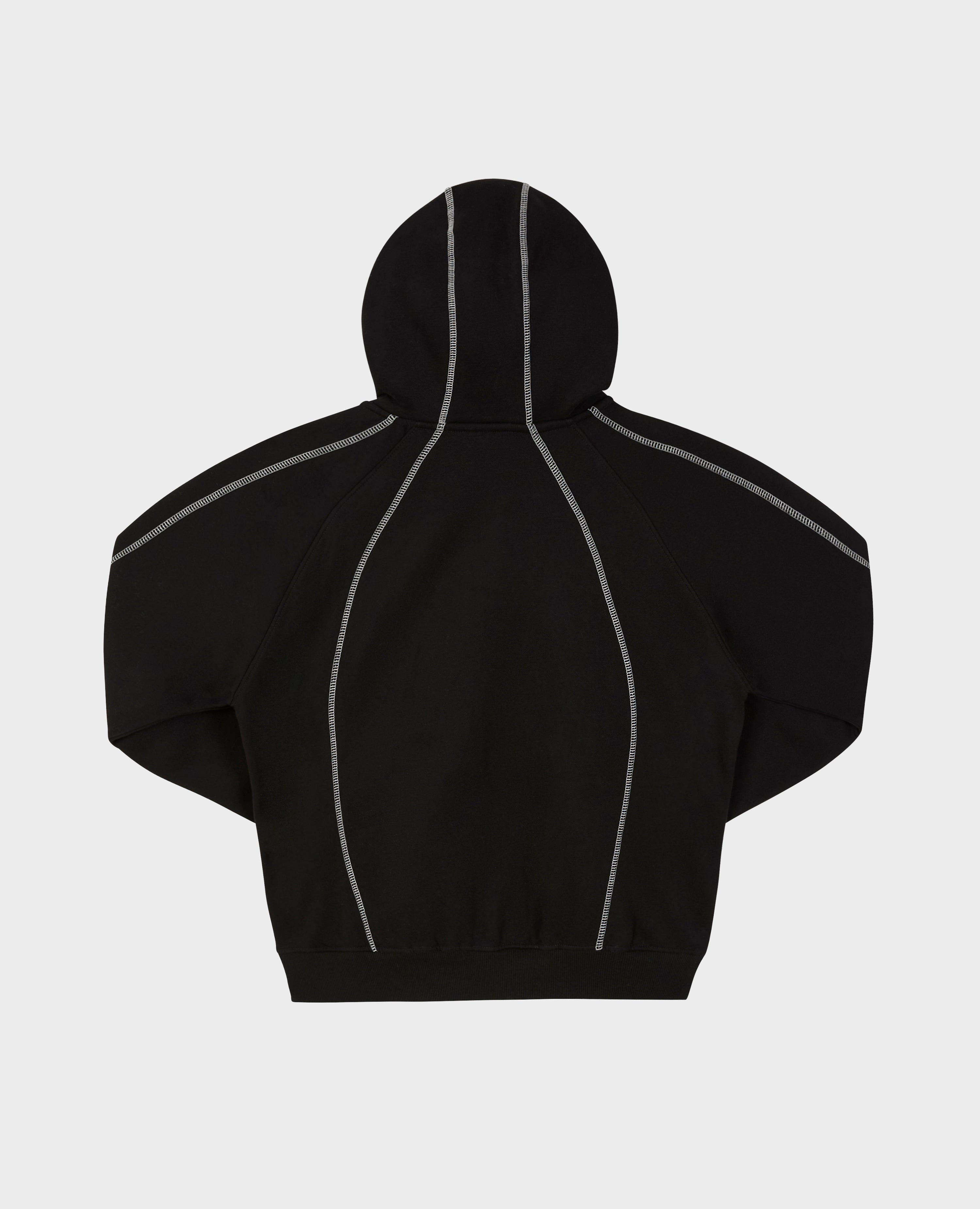 BLACK COAT-OF-ARMS TECH ZIP