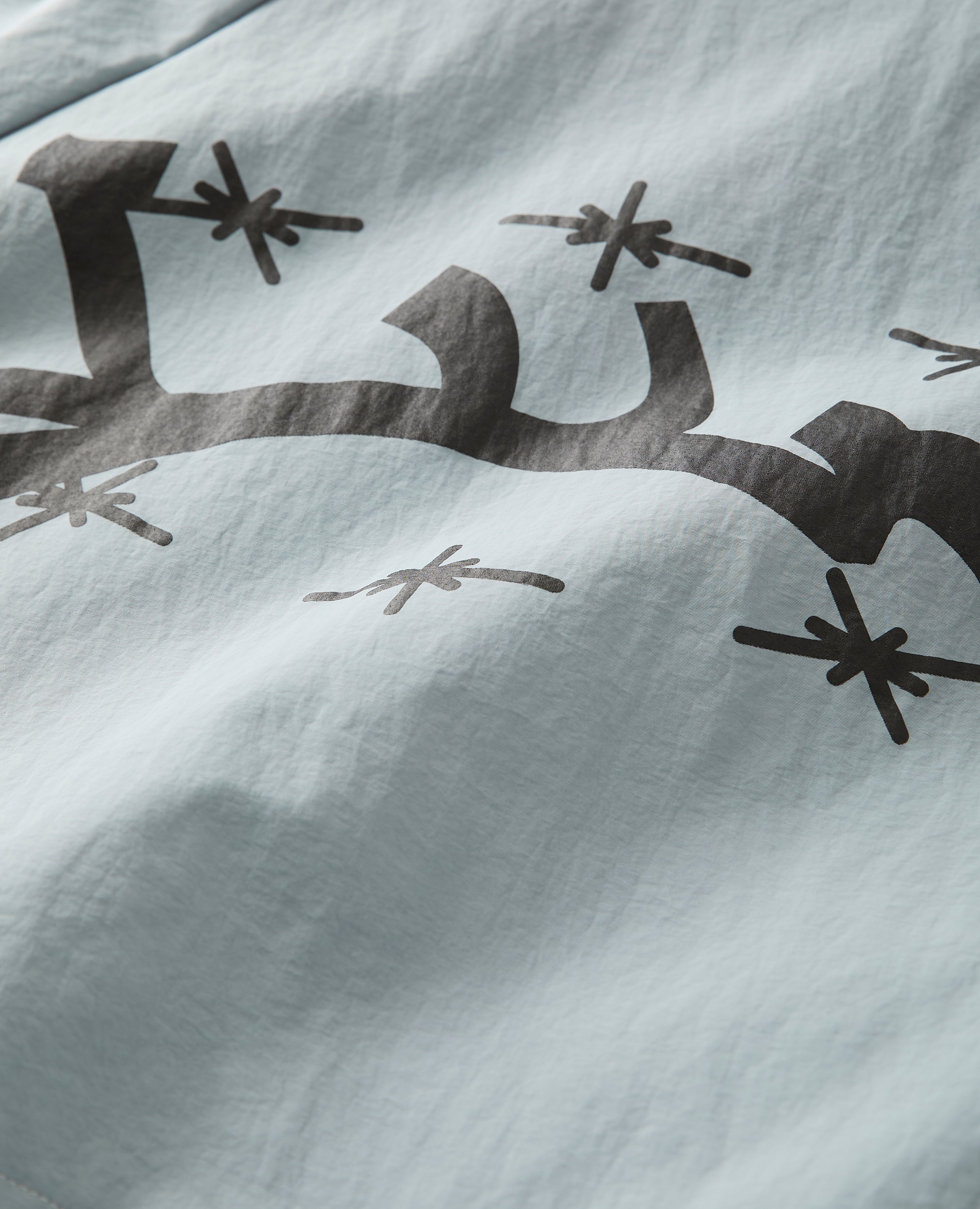 BLUE WINDBREAKER JACKET