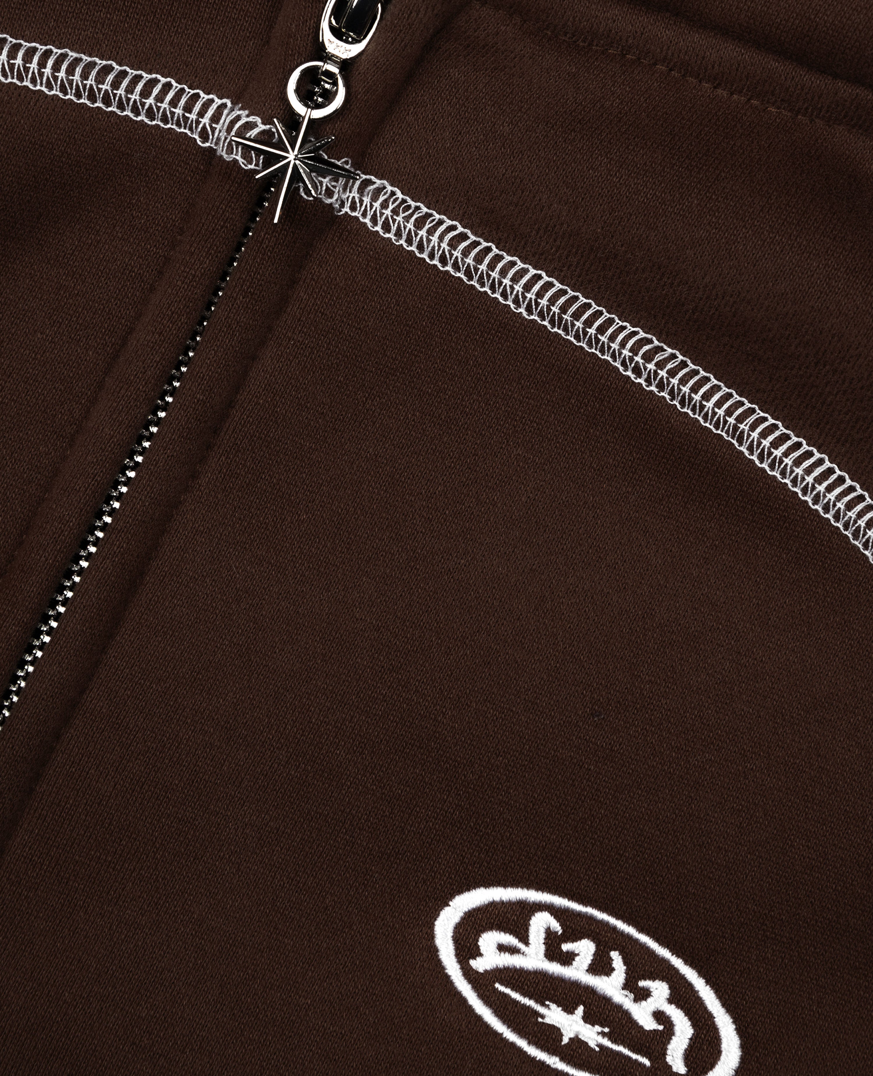 BROWN LINE ZIP